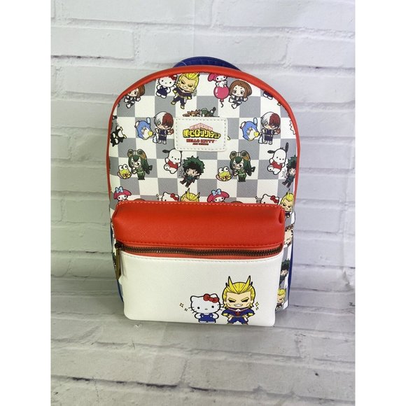 My Hero Academia X Hello Kitty and Friends Sanrio Color Block Mini Backpack Bag main image 7